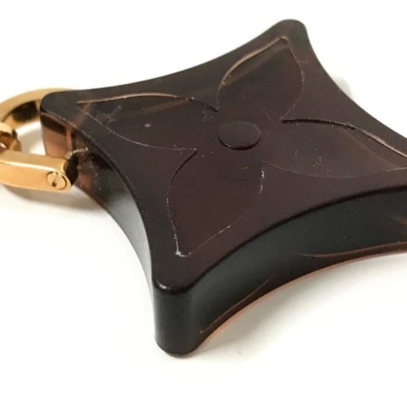 Louis Vuitton plexiglass keychain rare - Picture 2 of 2